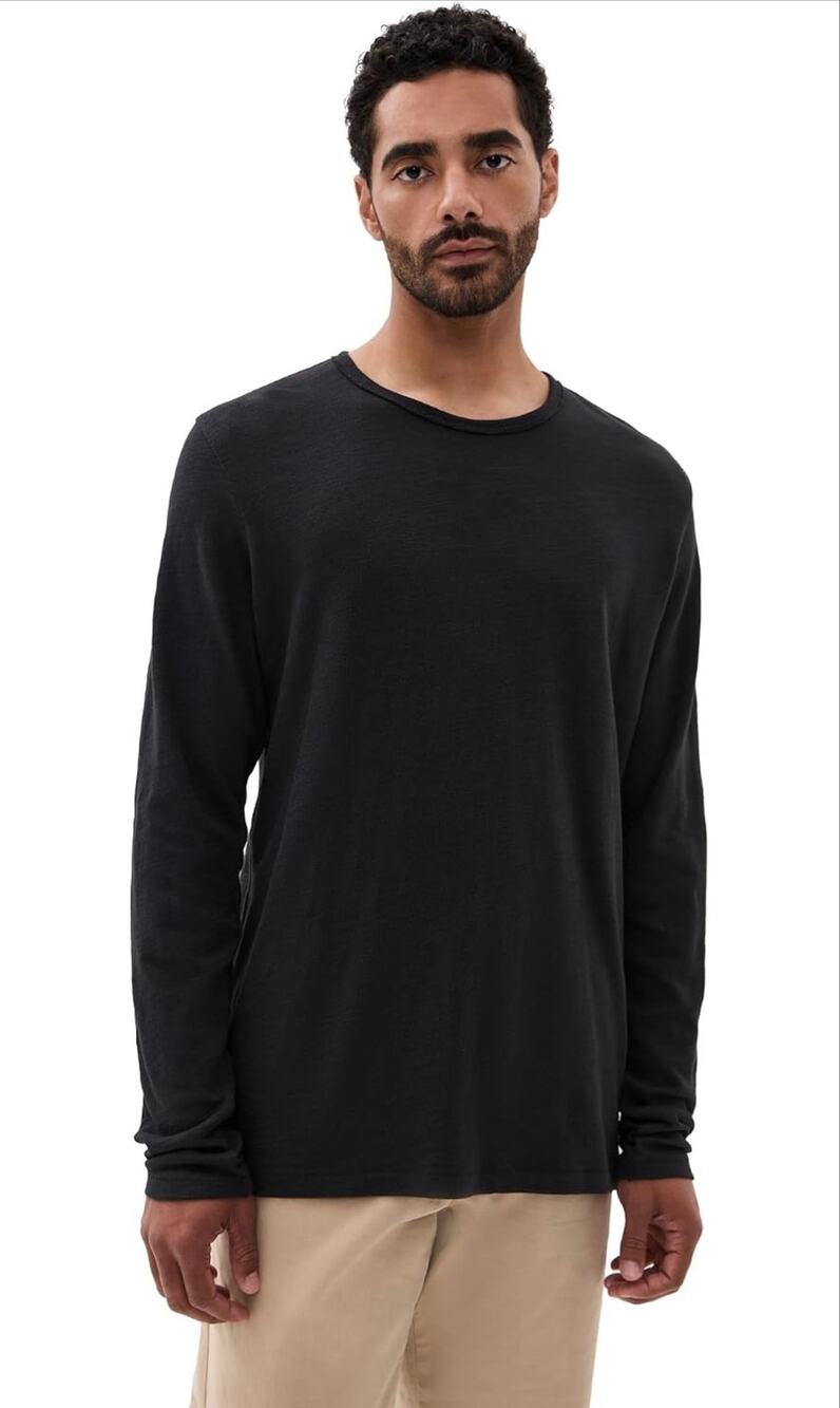 Rag & Bone Men’s Black Long Sleeve Shirt Size L 100% cotton